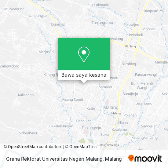 Peta Graha Rektorat Universitas Negeri Malang