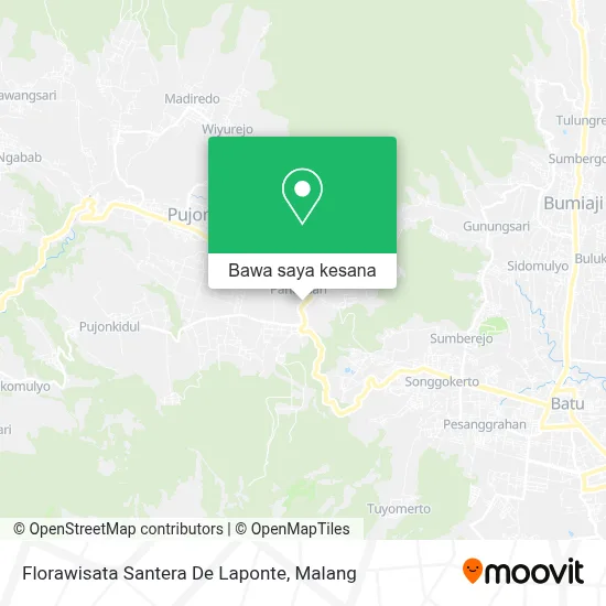 Cara ke Florawisata Santera De Laponte di Malang menggunakan bis?