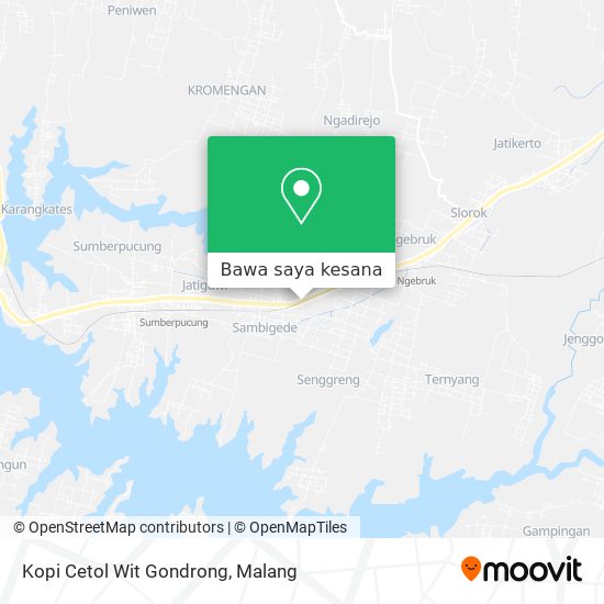 Peta Kopi Cetol Wit Gondrong