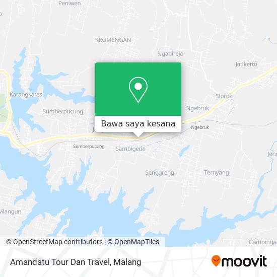 Peta Amandatu Tour Dan Travel