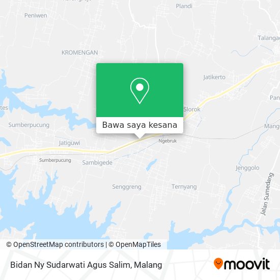 Peta Bidan Ny Sudarwati Agus Salim