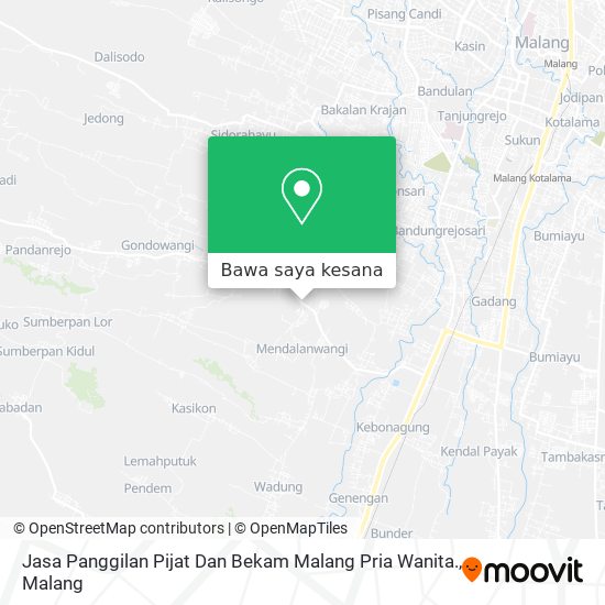 Peta Jasa Panggilan Pijat Dan Bekam Malang Pria Wanita.
