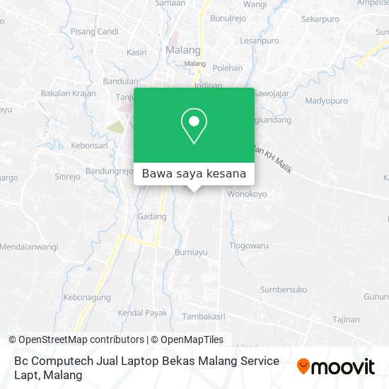 Peta Bc Computech Jual Laptop Bekas Malang Service Lapt