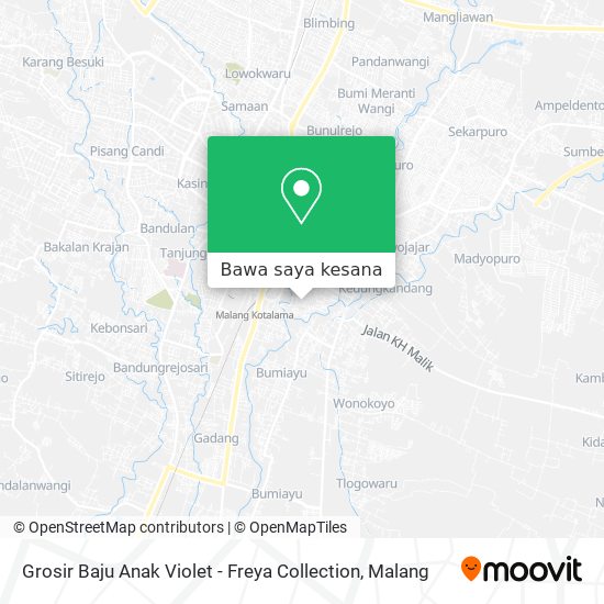 Peta Grosir Baju Anak Violet - Freya Collection