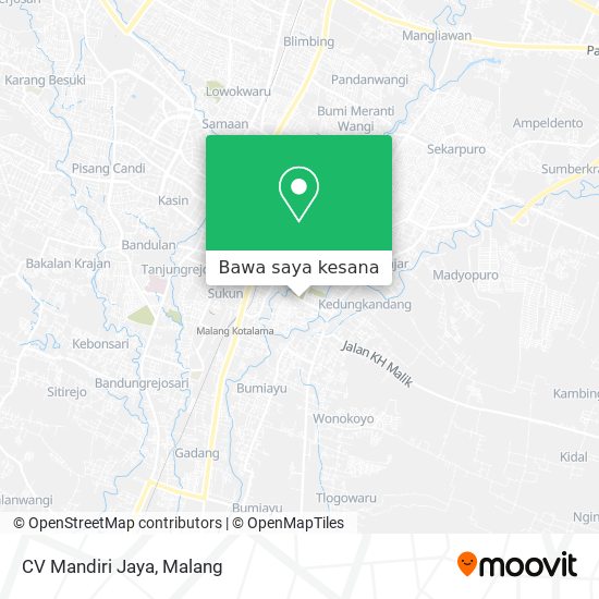 Peta CV Mandiri Jaya