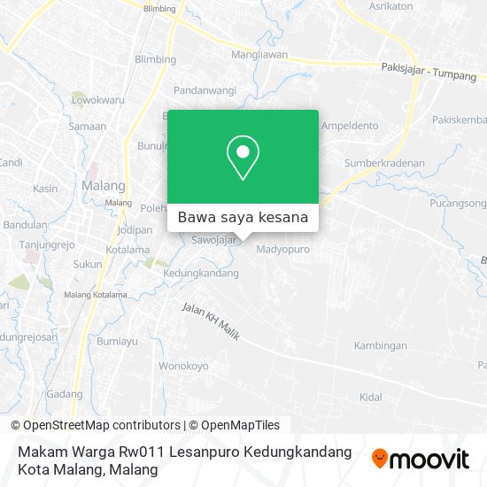 Peta Makam Warga Rw011 Lesanpuro Kedungkandang Kota Malang
