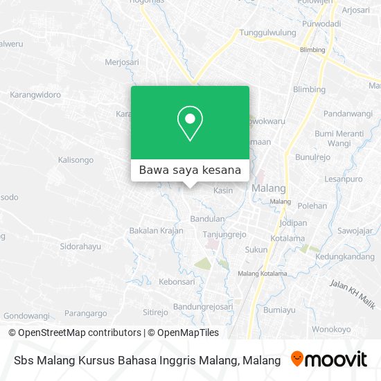 Peta Sbs Malang Kursus Bahasa Inggris Malang