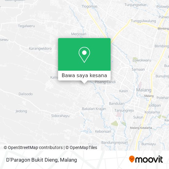 Peta D'Paragon Bukit Dieng