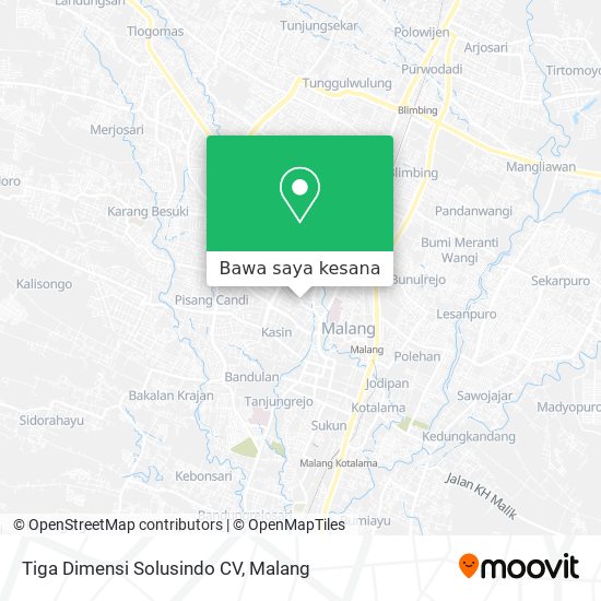 Peta Tiga Dimensi Solusindo CV