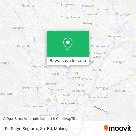 Peta Dr. Setyo Sugiarto, Sp. Bd