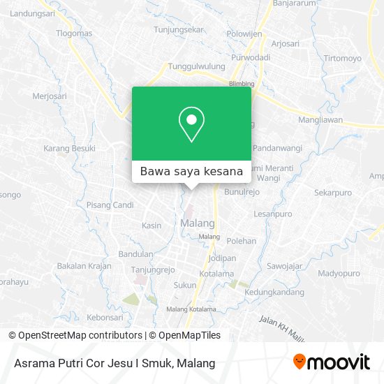 Peta Asrama Putri Cor Jesu I Smuk
