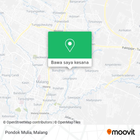 Peta Pondok Mulia