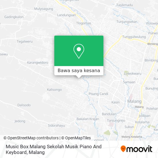 Peta Music Box Malang Sekolah Musik Piano And Keyboard