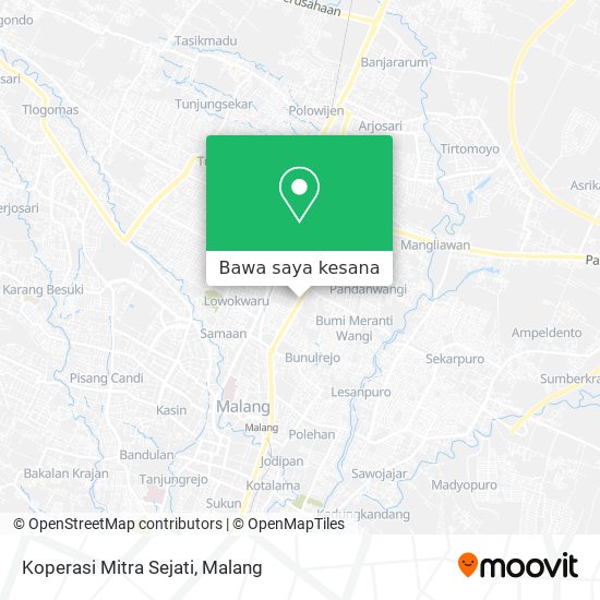 Peta Koperasi Mitra Sejati