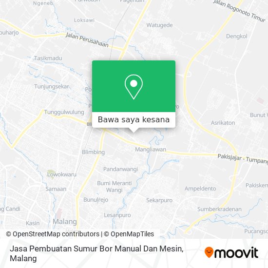 Peta Jasa Pembuatan Sumur Bor Manual Dan Mesin