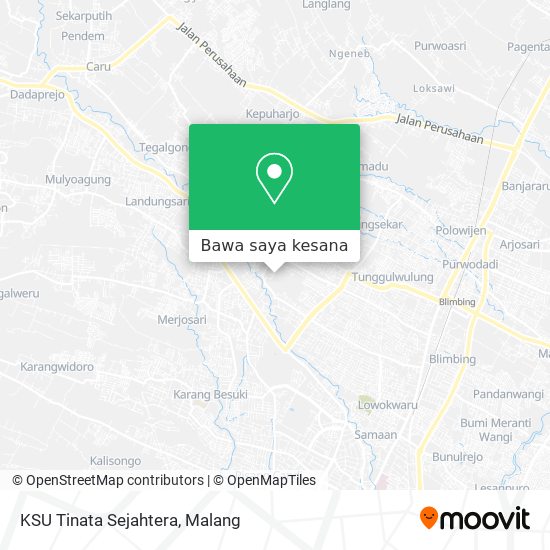 Peta KSU Tinata Sejahtera