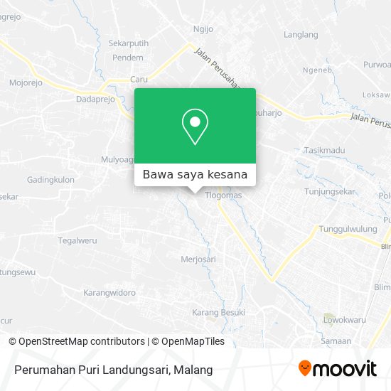 Peta Perumahan Puri Landungsari
