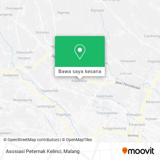 Peta Asosiasi Peternak Kelinci