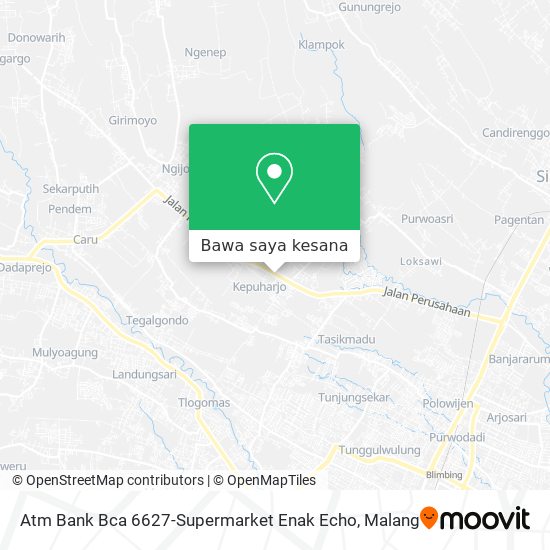 Peta Atm Bank Bca 6627-Supermarket Enak Echo