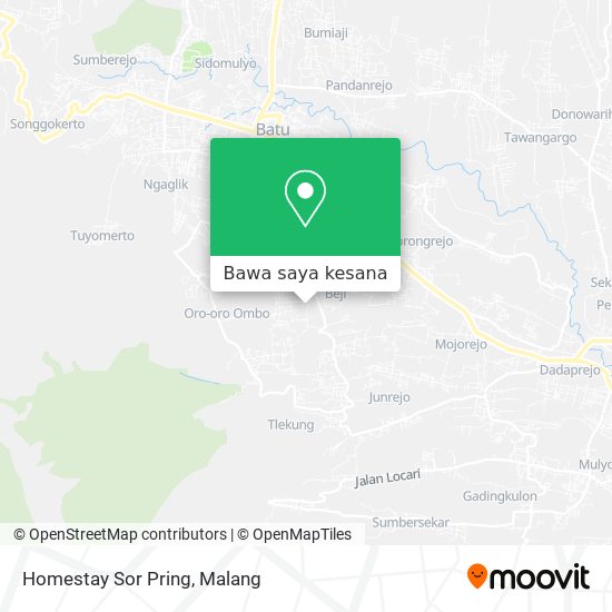 Peta Homestay Sor Pring