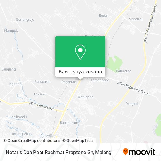 Peta Notaris Dan Ppat Rachmat Praptono Sh