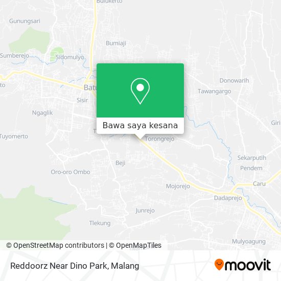 Peta Reddoorz Near Dino Park