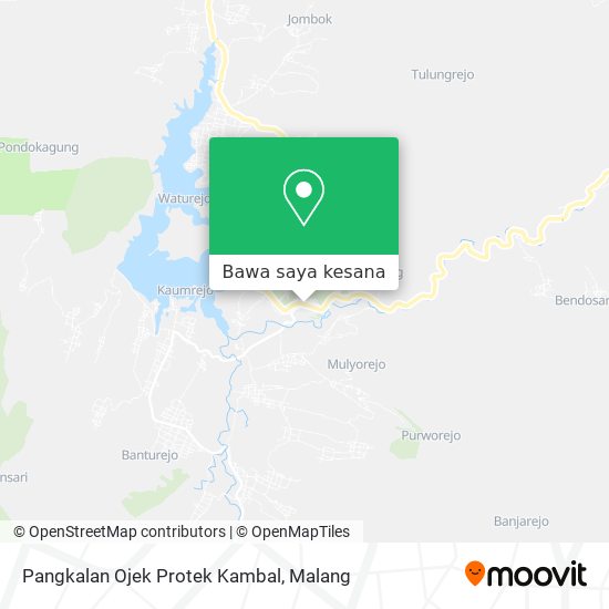 Peta Pangkalan Ojek Protek Kambal