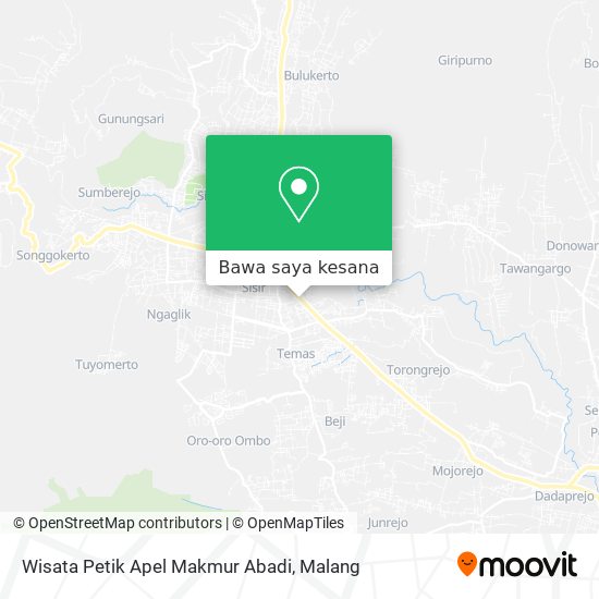 Peta Wisata Petik Apel Makmur Abadi