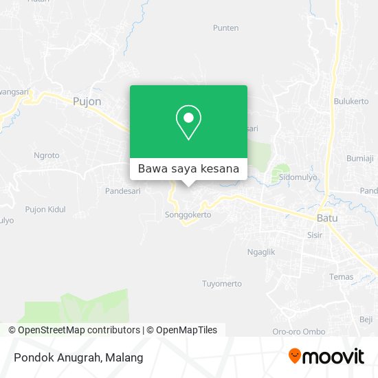 Peta Pondok Anugrah