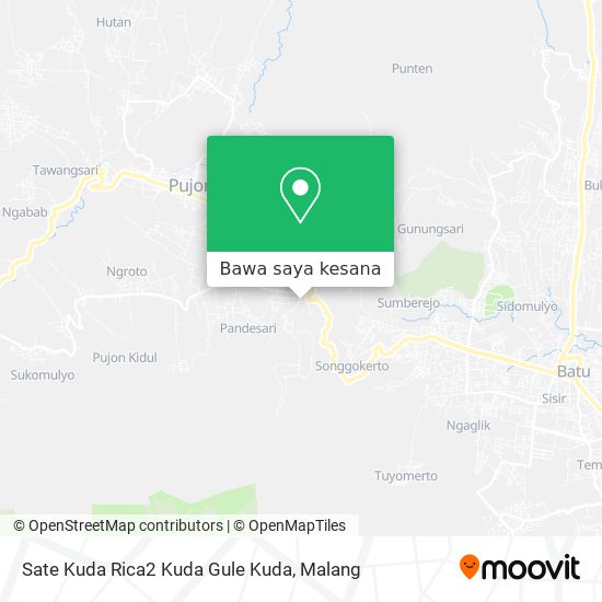Peta Sate Kuda Rica2 Kuda Gule Kuda