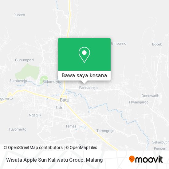Peta Wisata Apple Sun Kaliwatu Group