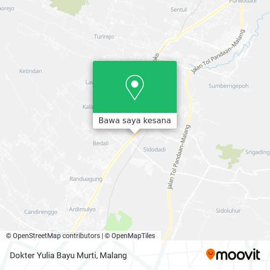 Peta Dokter Yulia Bayu Murti