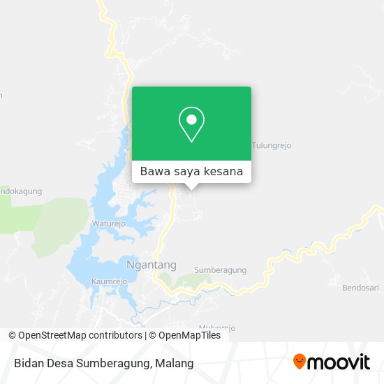Peta Bidan Desa Sumberagung