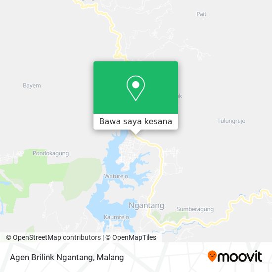 Peta Agen Brilink Ngantang