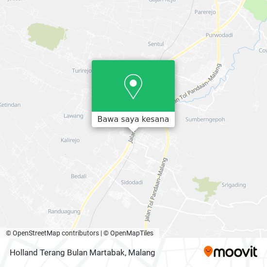 Peta Holland Terang Bulan Martabak