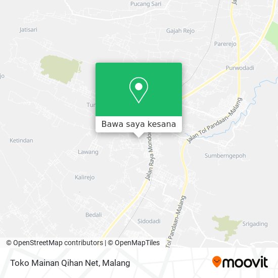Peta Toko Mainan Qihan Net