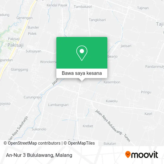 Peta An-Nur 3 Bululawang