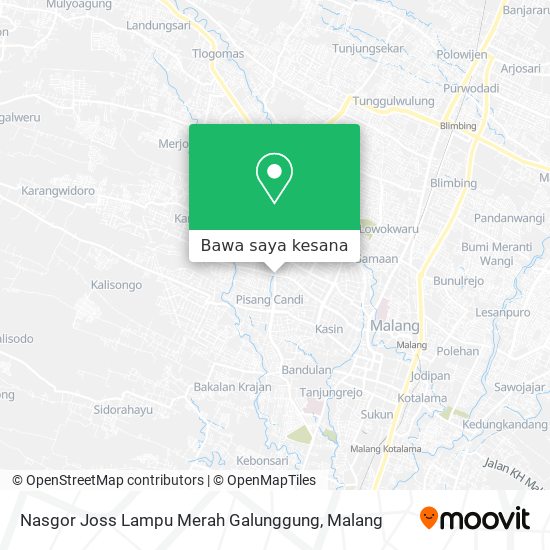 Peta Nasgor Joss Lampu Merah Galunggung