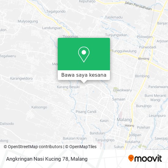 Peta Angkringan Nasi Kucing 78