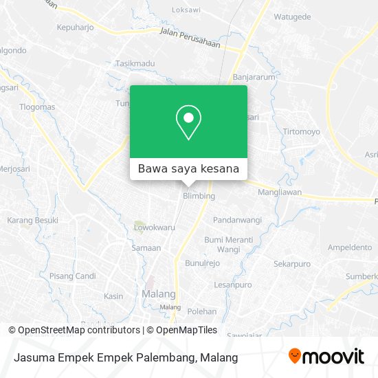 Peta Jasuma Empek Empek Palembang