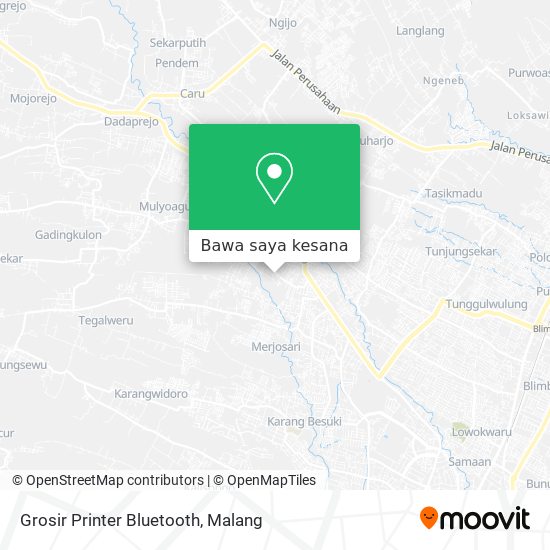 Peta Grosir Printer Bluetooth