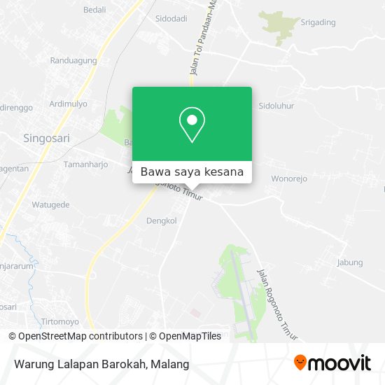 Peta Warung Lalapan Barokah