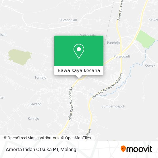Peta Amerta Indah Otsuka PT