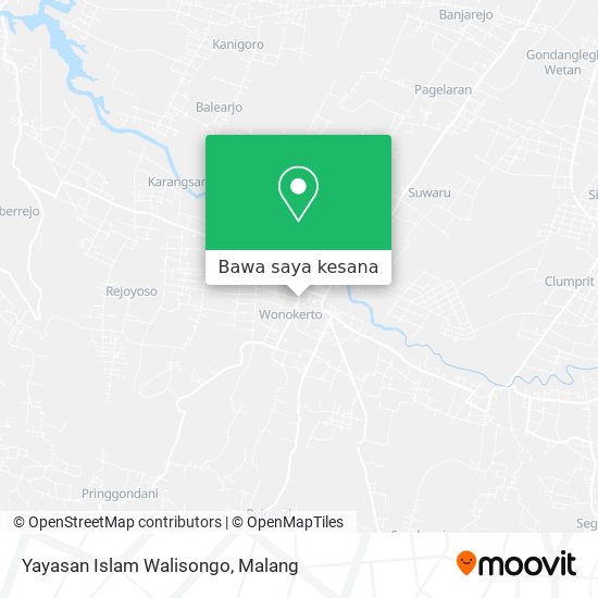 Peta Yayasan Islam Walisongo