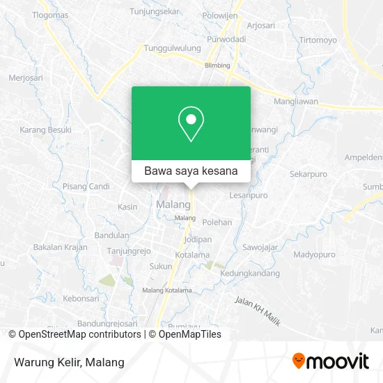 Peta Warung Kelir