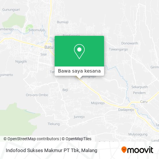 Peta Indofood Sukses Makmur PT Tbk
