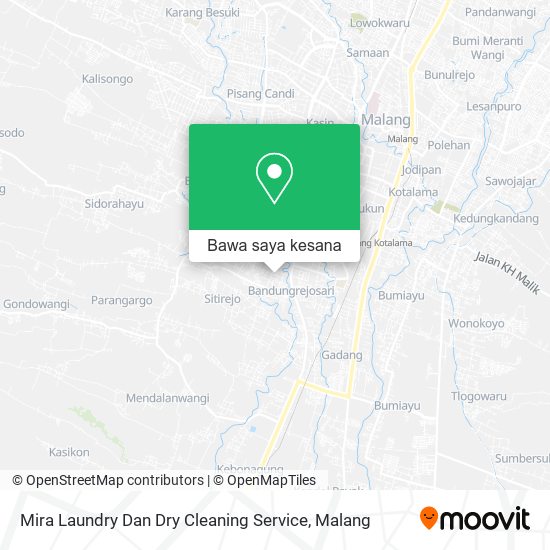 Peta Mira Laundry Dan Dry Cleaning Service
