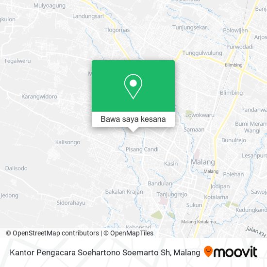 Peta Kantor Pengacara Soehartono Soemarto Sh
