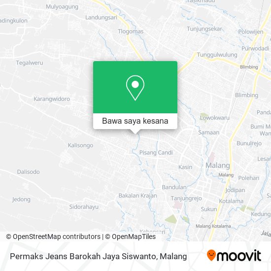 Peta Permaks Jeans Barokah Jaya Siswanto