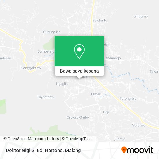 Peta Dokter Gigi S. Edi Hartono